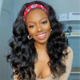 Headband Wig Body Wave Human Hair Wigs Affordalbe Human Hair Wigs With Headband
